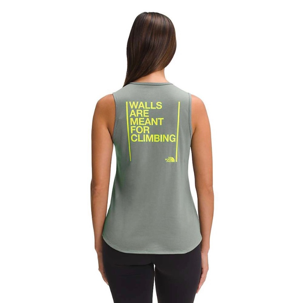 The North Face Women's Foundation Graphic Tank Top size Large - Picture 2 of 9